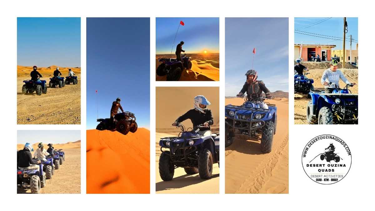 Tour en quad de Merzouga a Ouzina 2 días: Excursión en quad 2 días Marruecos | Ruta en Quad Merzouga Ouzina | Aventura en quad por el desierto