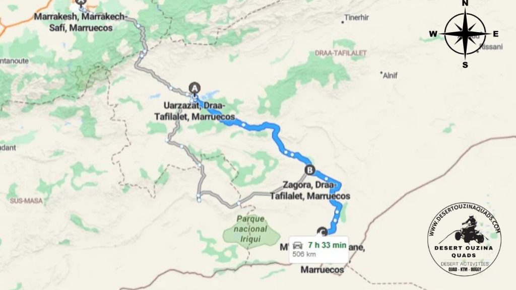 Tour KTM Marco 3 jours depuis Ouarzazate: Circuit KTM 3 jours Maroc | Raid KTM Maroc 3 jours | Aventure moto KTM désert marocain | Voyage.
