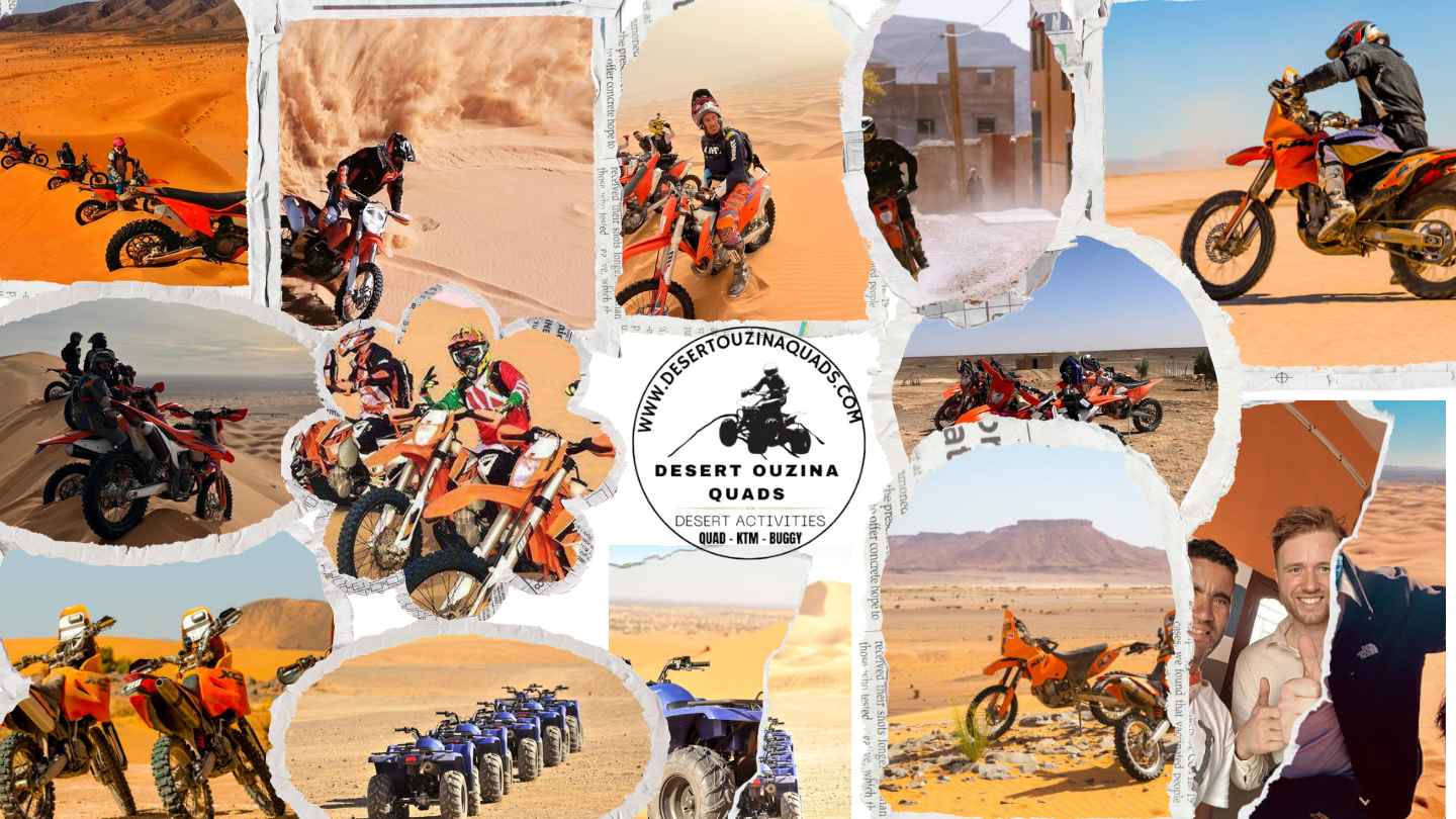 Tour en moto KTM de 4 días desde Ouarzazate: Tour en moto Marruecos 4 días | Viaje en moto KTM desde Ouarzazate | Ruta en moto 4 días.