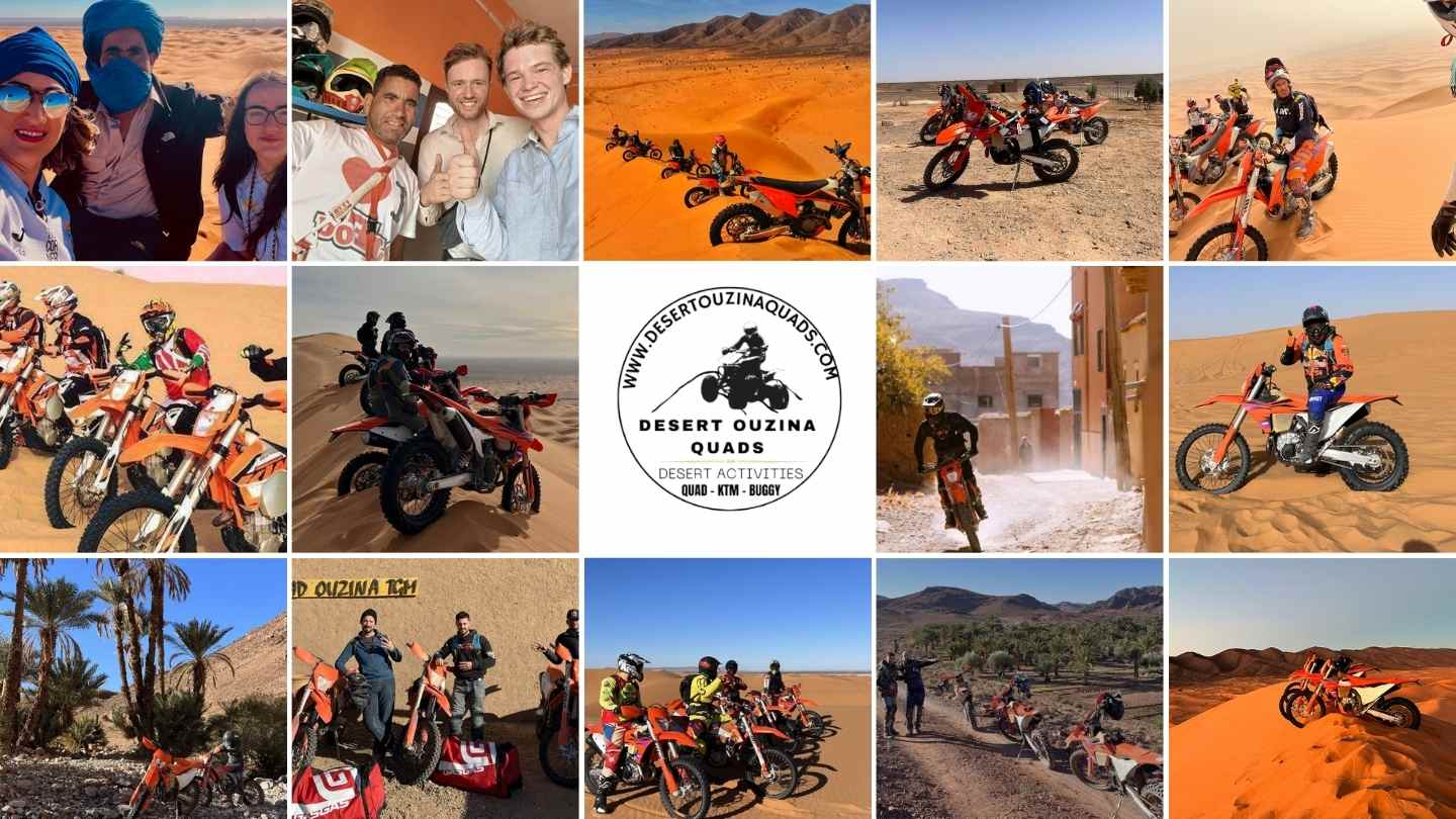 Ruta en Moto 4 días desde Errachidia al desierto: Tour en moto por el Sahara y las dunas de Erg Chebbi | Circuito en moto por el sur Marruecos