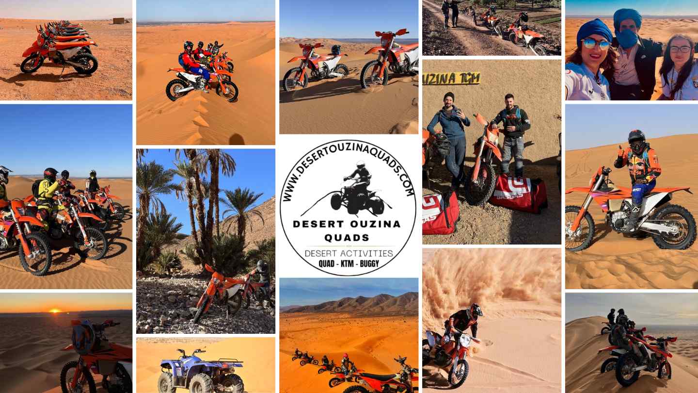 Marruecos en Moto KTM 6 días: Excursión en moto por el desierto de Marruecos | Tour en moto Marruecos 6 días | Viaje en moto KTM por el sur.