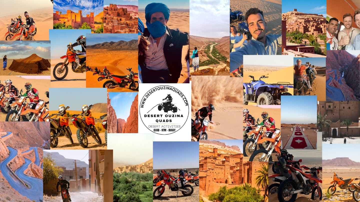 Mini tour en Moto desde Ouarzazate: Escapada en moto Marruecos | aventura exprés en moto KTM | paquete moto 3 días Marruecos | ruta rápida KTM