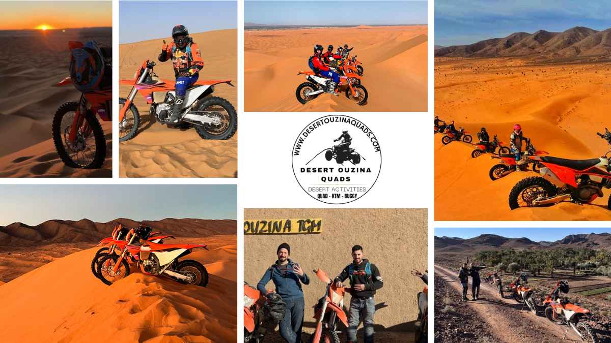 viaje en Moto corto Marruecos: Excursión Moto desde Errachidia | Moto aventura 3 días Marruecos | Ruta Moto Erg Chebbi Marruecos | Circuito.