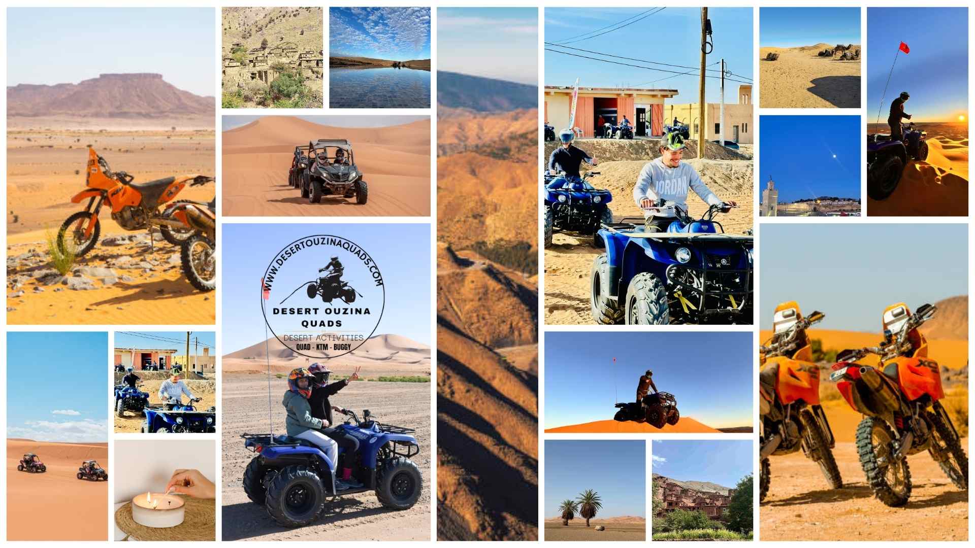 Marruecos en moto 7 días desde Marrakech: Moto Tour Marruecos, Erg Chebbi Aventura, KTM Motos de alquiler en el desierto de Merzouga.