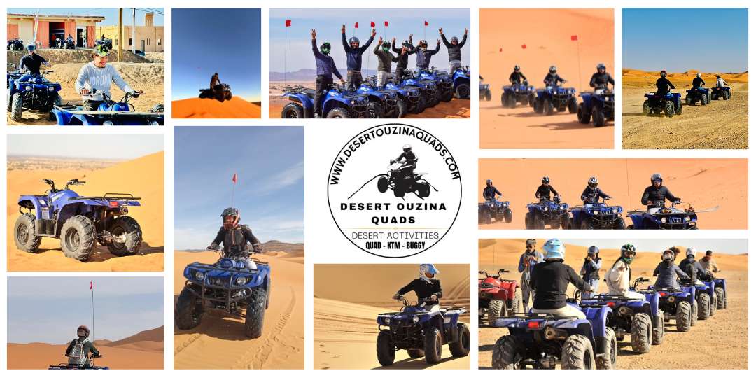 Tour en quad 1 hora Merzouga: Excursión en cuatrimoto 1h Merzouga | Paseo en quad por el desierto 1 hora | Quad bike Merzouga 1 hora.